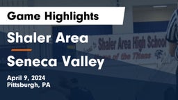 Shaler Area  vs Seneca Valley Game Highlights - April 9, 2024