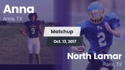 Matchup: Anna  vs. North Lamar  2017