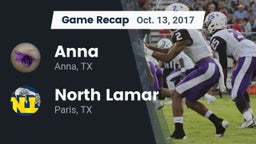 Recap: Anna  vs. North Lamar  2017
