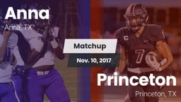 Matchup: Anna  vs. Princeton  2017