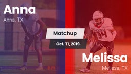 Matchup: Anna  vs. Melissa  2019
