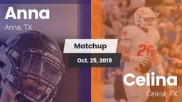 Matchup: Anna  vs. Celina  2019