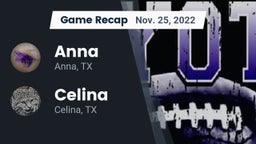 Recap: Anna  vs. Celina  2022