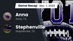 Recap: Anna  vs. Stephenville  2023
