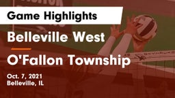 Belleville West  vs O'Fallon Township  Game Highlights - Oct. 7, 2021