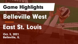 Belleville West  vs East St. Louis  Game Highlights - Oct. 5, 2021