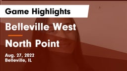 Belleville West  vs North Point Game Highlights - Aug. 27, 2022