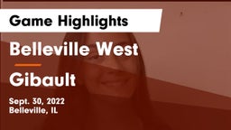 Belleville West  vs Gibault Game Highlights - Sept. 30, 2022