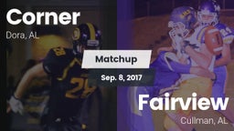 Matchup: Corner vs. Fairview  2017
