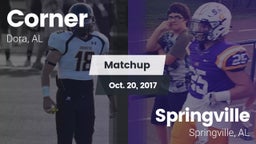 Matchup: Corner vs. Springville  2017