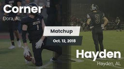 Matchup: Corner vs. Hayden  2018