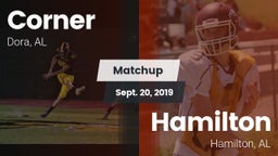 Matchup: Corner vs. Hamilton  2019