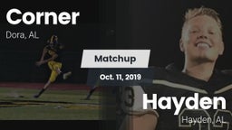 Matchup: Corner vs. Hayden  2019