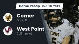 Recap: Corner  vs. West Point  2019