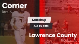 Matchup: Corner vs. Lawrence County  2019