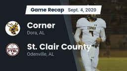 Recap: Corner  vs. St. Clair County  2020