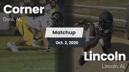 Matchup: Corner vs. Lincoln  2020