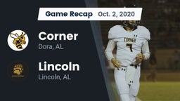 Recap: Corner  vs. Lincoln  2020