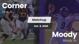 Matchup: Corner vs. Moody  2020