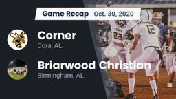 Recap: Corner  vs. Briarwood Christian  2020