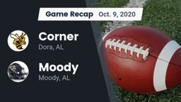 Recap: Corner  vs. Moody  2020