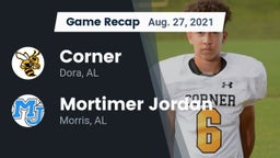 Recap: Corner  vs. Mortimer Jordan  2021