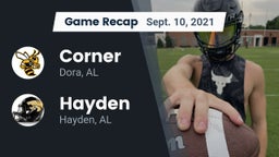 Recap: Corner  vs. Hayden  2021