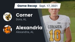 Recap: Corner  vs. Alexandria  2021