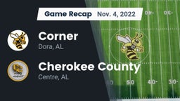 Recap: Corner  vs. Cherokee County  2022