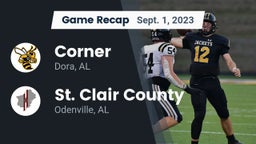 Recap: Corner  vs. St. Clair County  2023