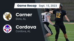 Recap: Corner  vs. Cordova  2023