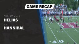Helias football highlights Recap: Helias  vs. Hannibal  2016