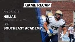 Highlight of Recap: Helias  vs. Southeast Academy 2016