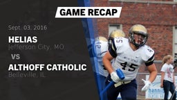 Recap: Helias  vs. Althoff Catholic  2016