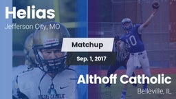 Matchup: Helias  vs. Althoff Catholic  2017