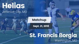 Matchup: Helias  vs. St. Francis Borgia  2018