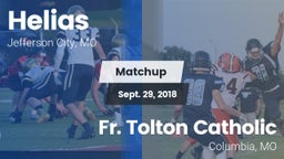 Matchup: Helias  vs. Fr. Tolton Catholic  2018