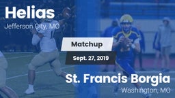 Matchup: Helias  vs. St. Francis Borgia  2019