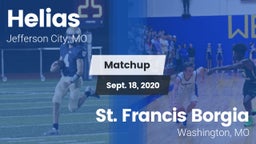 Matchup: Helias  vs. St. Francis Borgia  2020