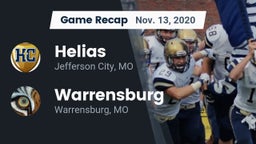 Recap: Helias  vs. Warrensburg  2020