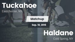 Matchup: Tuckahoe  vs. Haldane  2016