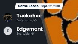 Recap: Tuckahoe  vs. Edgemont  2018