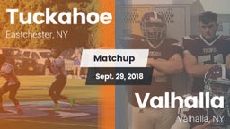 Matchup: Tuckahoe  vs. Valhalla  2018