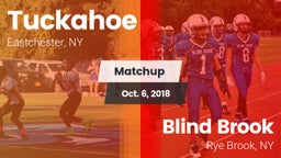 Matchup: Tuckahoe  vs. Blind Brook  2018