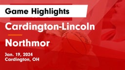 Cardington-Lincoln  vs Northmor  Game Highlights - Jan. 19, 2024