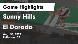 Sunny Hills  vs El Dorado  Game Highlights - Aug. 30, 2022