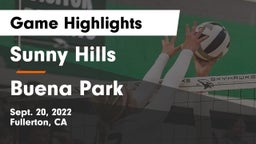 Sunny Hills  vs Buena Park  Game Highlights - Sept. 20, 2022