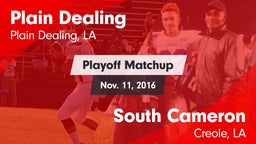 Matchup: Plain Dealing High vs. South Cameron  2016