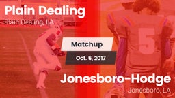 Matchup: Plain Dealing High vs. Jonesboro-Hodge  2017