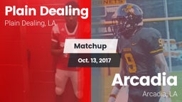 Matchup: Plain Dealing High vs. Arcadia  2017